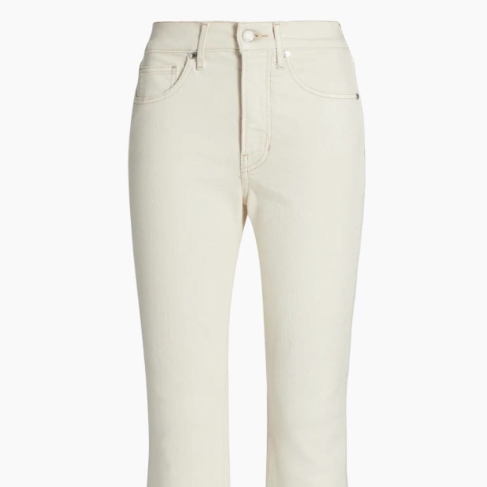 Veronica Beard Beverly High-Rise Flared Jeans, size 25